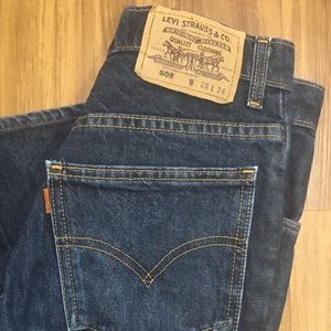Levi’s 605 orange tab